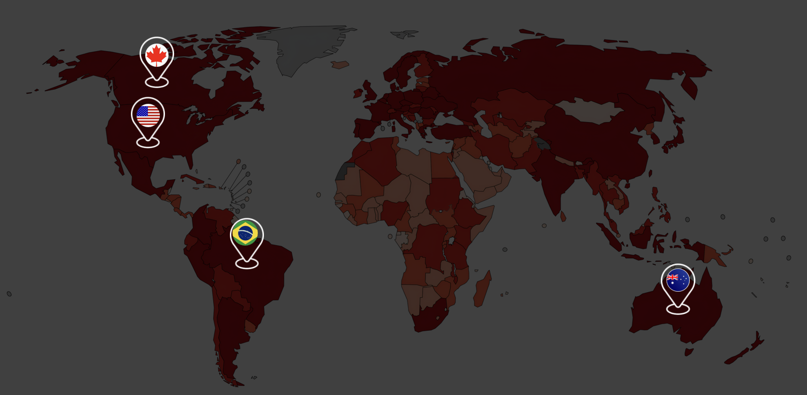 High Intensity Countries Image